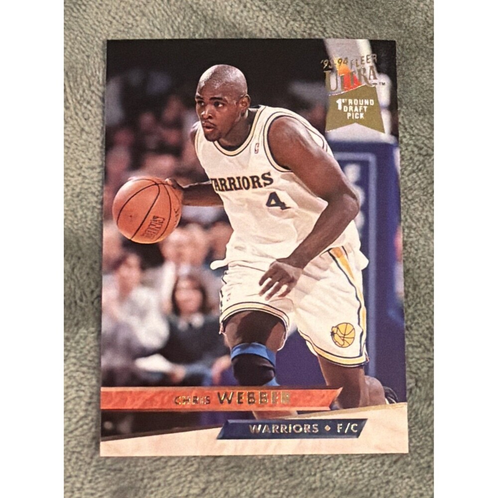 1993-94 Fleer Ultra - Chris Webber #252 (RC)